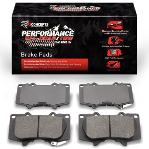 Toyota Tundra Brake Pads - Front - R1 Concepts - Off-Road/Tow - `00-`06 Toyota Tundra Brake Pads - Front - R1 Concepts - Off-Road/Tow - `00-`06
